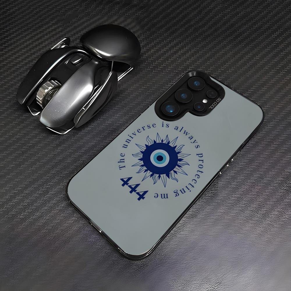 Lucky Blue Evil Eye Phone Case For Samsung A25 A33 5G A54 A36 A35 A56 A52 A14 Shockproof Colorful Cover