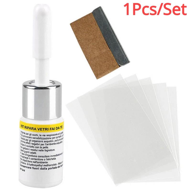 Auto Windshield Crack Repair Fluid Glass Scratch Repair Kit DIY Upgrade Auto Glass Repair Fluid Window Crack Removal Tool