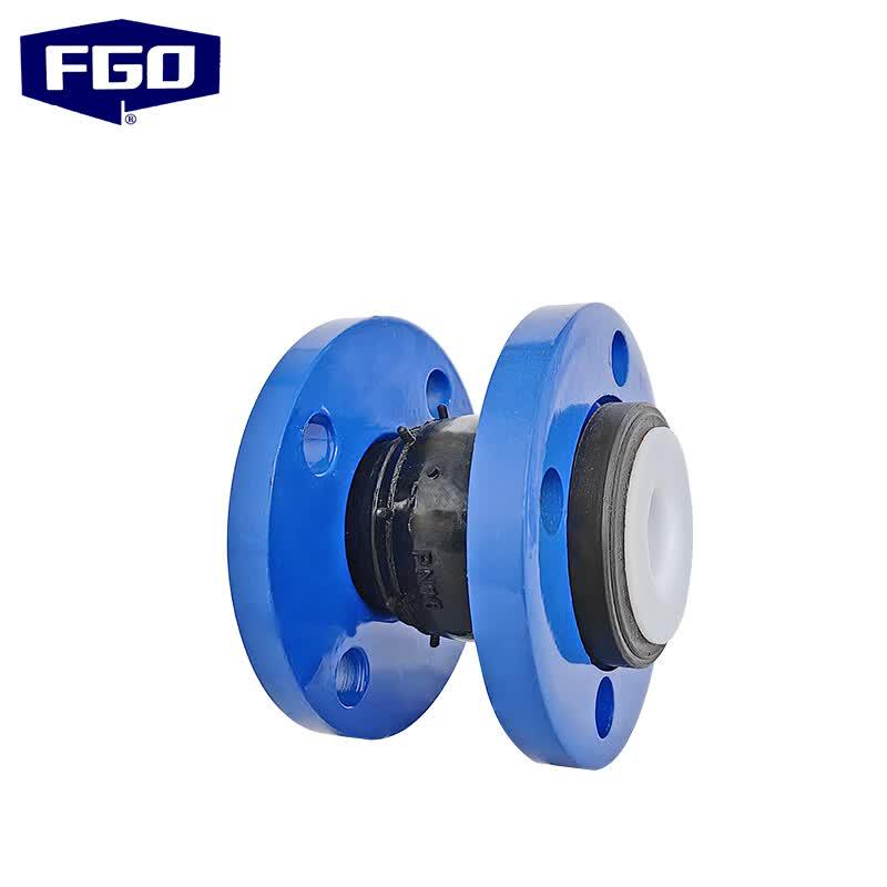 FGO Carbon Steel PTFE-Lined Rubber Flexible Joint PN16 KXTF46-16C DN50