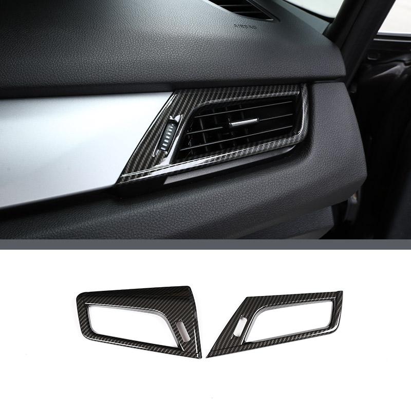 For BMW 2 Series F45 F46 2015-2018 Car Interior ABS Carbon Fiber Sticker Gear Shift Panel Cover Trim Accessories