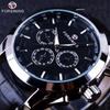 FORSING Men's Fashion Trend Hollowed Out Mechanical Watch Automatic Watch
