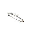 Butterfly Gold-Plated Adjustable Open Ring for Women
