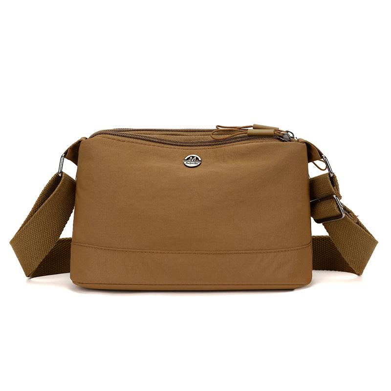 

Japanese casual simple messenger bag women s lightweight versatile shoulder bag nylon cloth portable small square bag
