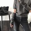 Korean Gloves Hand Sleeve Long Gloves Knitted Arm Warmers Wool Sleeve Cuff Female Arm Warmers