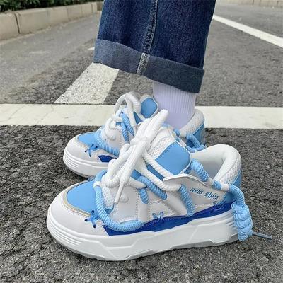 Fashion Unisex Shoes For Women Men Chunky Sneakers  Luxury Design Couples Bread Shoes Tenis De Mujer