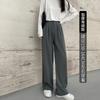 Nettext Suit Pants Women's Spring and Autumn New Mopping High-waisted Wide-leg Pants Drape Casual Straight Narrow Version Small Pants