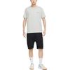 Nike SB Graffiti Print Round Neck Short Sleeve T-Shirt Men Tops Light-Grey DR7768-050
