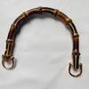 DIY Natural Bag Handles Lady Purse Crocheted Handbag U-shape Bamboo Handle