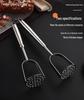 Stainless Steel Manual Masher for Potatoes, Pumpkins, and Baby Food