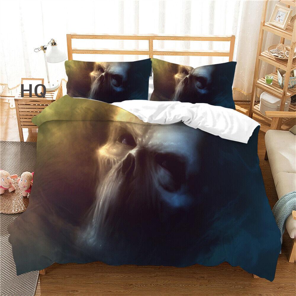 Duvet Cover 3D Skull Comforter Cover High End Bedspread Children Bedclothes