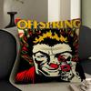 Pop Punk Band T-The OffspringS Pillow Covers Cartoon Sofa Decorative Home Double-sided Printing Short Plush Cute Cushion Cover
