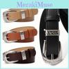 Retro Chic Womens Belt Faux Leather With Alloy Pin Buckle For Formal Or Casual Use