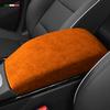 Alcan tara For Hyundai Tucson     Car Armrest Storage Box Panel Pad Cover Center Console Box Lid Interior Trim