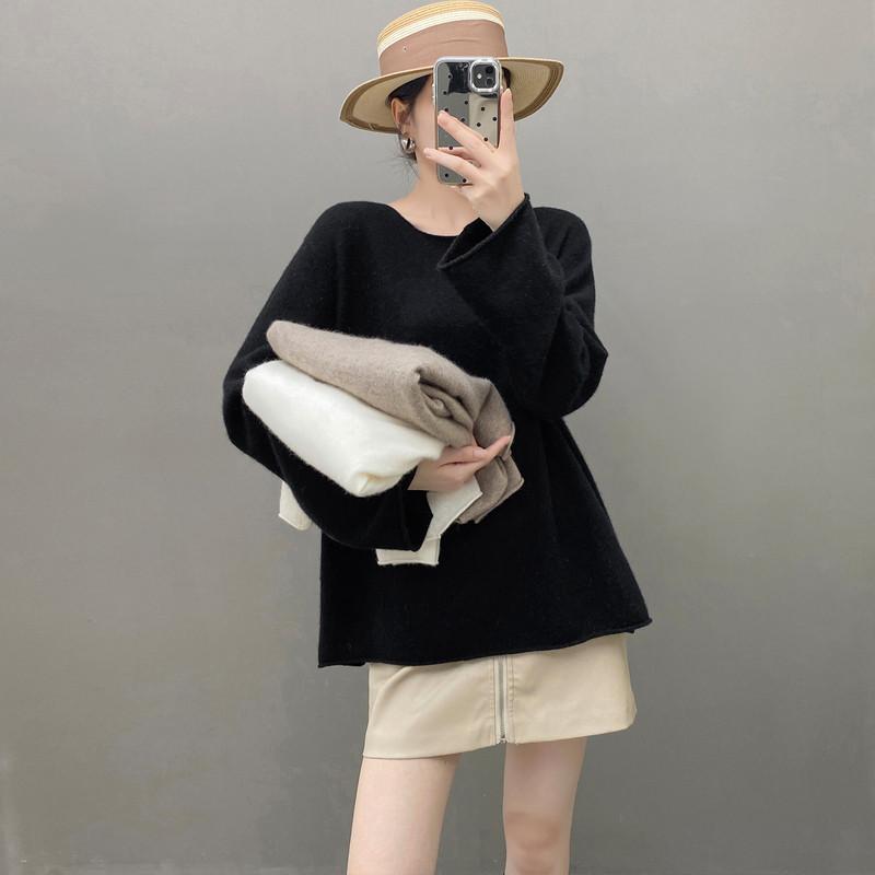 Qinghe 100% Pure Cashmere Women's Sweater - Ultra Soft Luxury Winter Pullover
