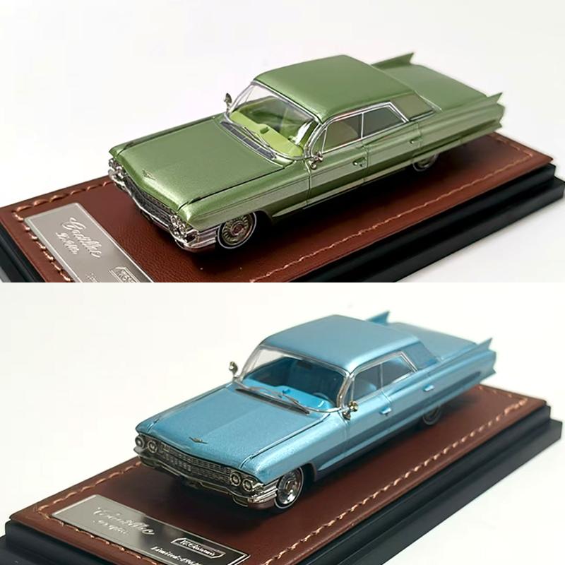 MK 1:64 Scale Deville Alloy Simulation Car Model Adult Classic Collection Souvenir Display Gift