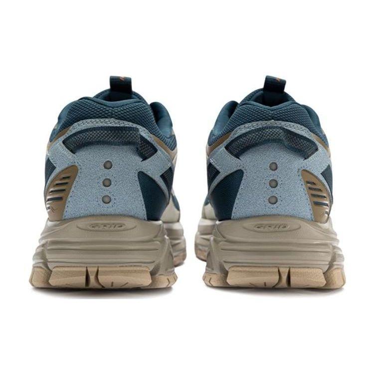 Saucony Cohesion 2KTR Mesh Fabric Synthetic Leather TPU Cushioning Sports Shoes Unisex Sneakers Blue Yellow S79031-4
