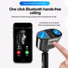 Car Cigarette Lighter Splitter Charger PD+Dual USB Quick Charge Socket FM Transmitters V5.0 Bluetooth Hands-free Call U-disk AUX