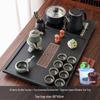 Chaxun Ge Kiln Automatic 10-Piece Ceramic Tea Set