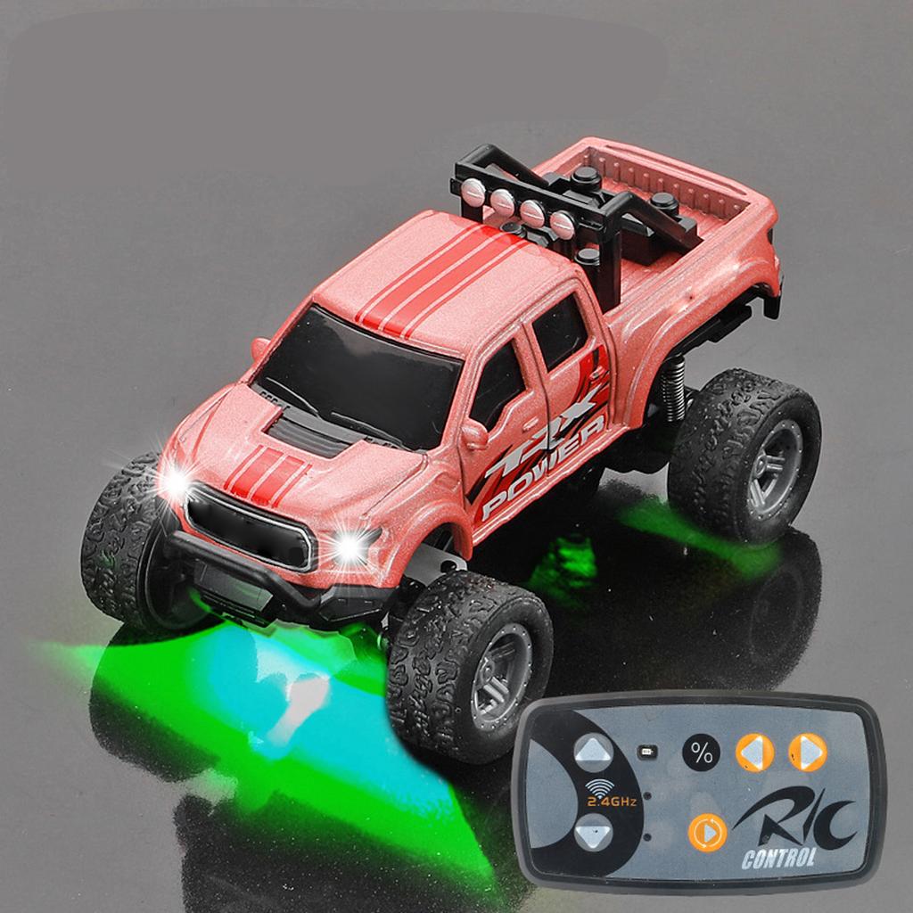 Alloy Remote Control Car Pickup Off-road Vehicle Rechargeable Drift Racing Car Children's Car Electric Toy