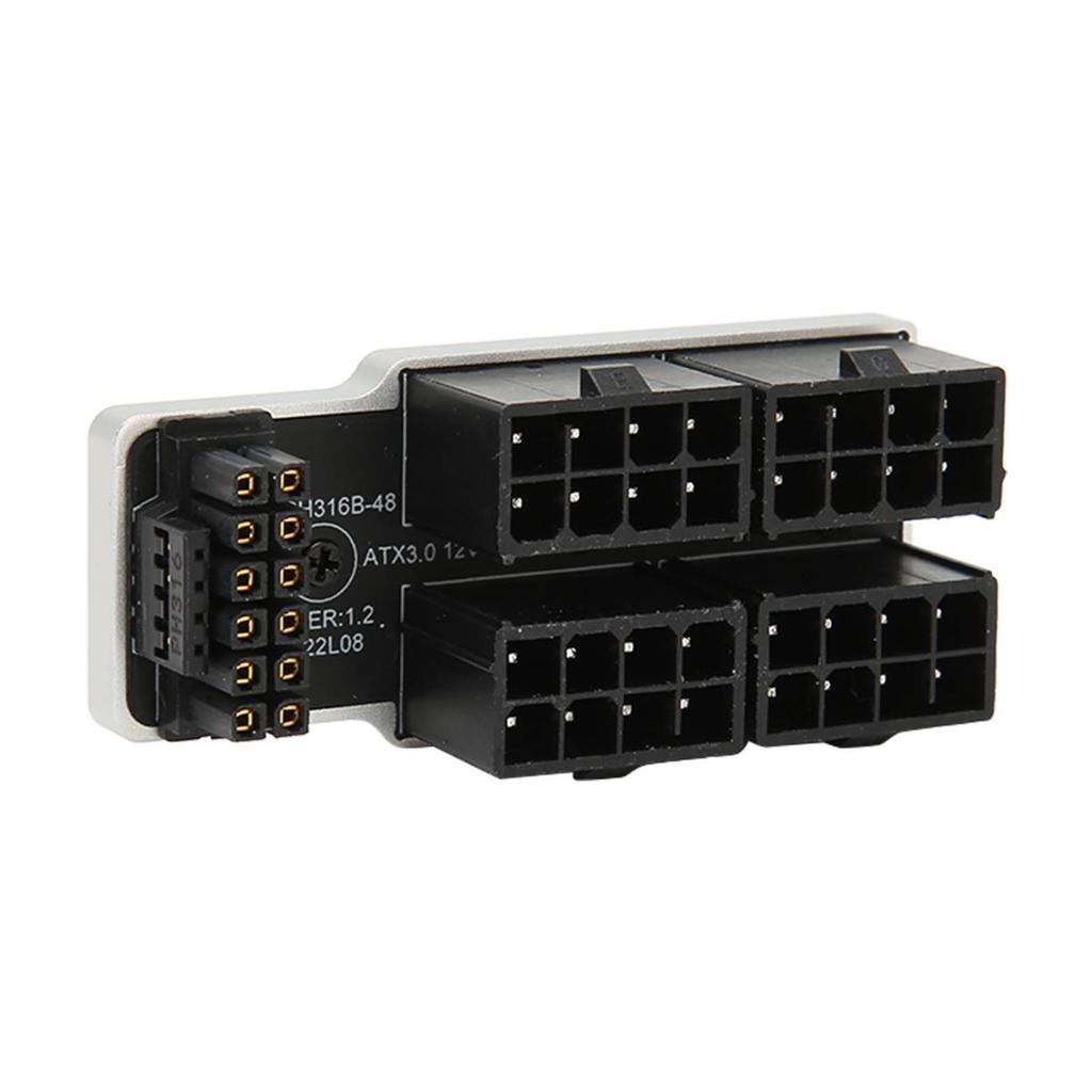 ATX 4 8P Up Angled Adapter 32P To 16P 600W 12V HPWR Plug and Play Graphics Card Power Adapter Board