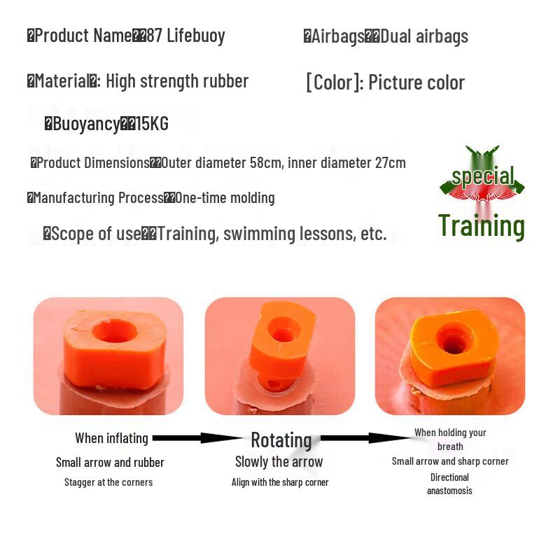 Emergency Water Rescue Life Vest & Lifebuoy