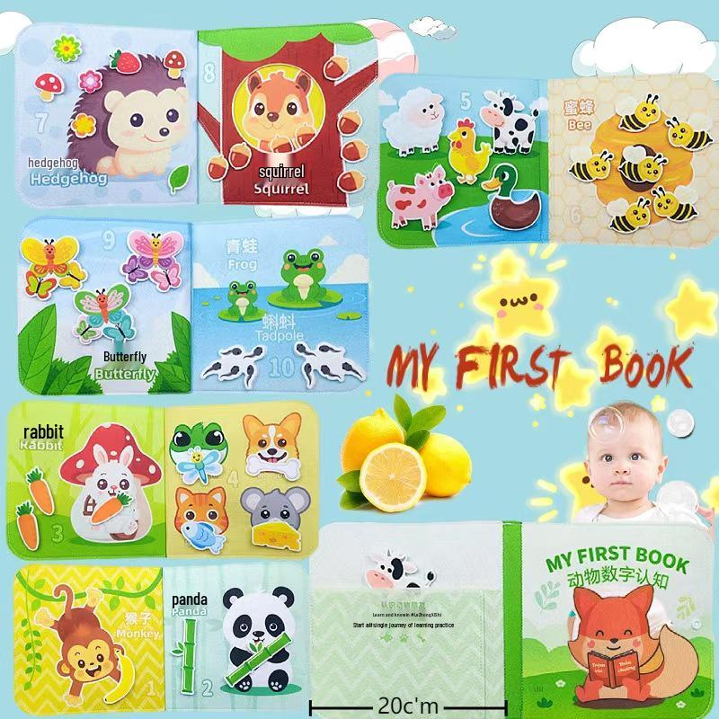 In Stock: New Felt Quiet Book, Busy Board, Eye Mask, Little Deer Quiet Book