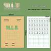 Tianzi Grid Book for Primary Students: National Standard for Math & Pinyin Exercises