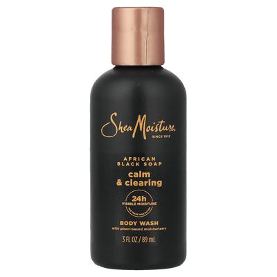 Soothing & Clearing Body Wash, African Black Soap, 89ml (3 Fl Oz)