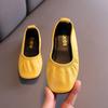 Princess Girls Flat Shoes Breathable Soft PU Leather Dress Shoes for Party Ballet Dance Slip-on Overshoes Casual Moccasin F12282