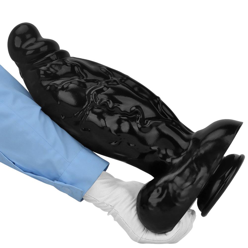 Soft PVC Dragon Head Dildo Anal Plug Big Fisting Butt Dilator Strap On Sex Toy for Adults