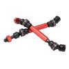 RC Drive Shaft Set Aluminum Alloy Steel Front Rear Drive Shaft RC Accessories for Arrma 1 10 3S Senton Red