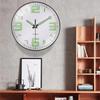 1 Pcs Luminous Wall Clock Light In Dark Night Digital Quartz Movement Bedrooms Living Room Study Loudspeaker Mute Clock For Home