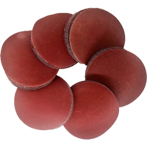 Pack of 60 100mm Sanding Discs, Water-Resistant Sanding Paper, Round, for Sanding Metal, Wood, and Metal Surfaces, Mixed Grit Abrasive Paper, 320, 600