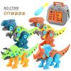 6 Pack Dinosaur Building Blocks Toys for Kids DIY Educational Assembly Dinosaur Party Favors