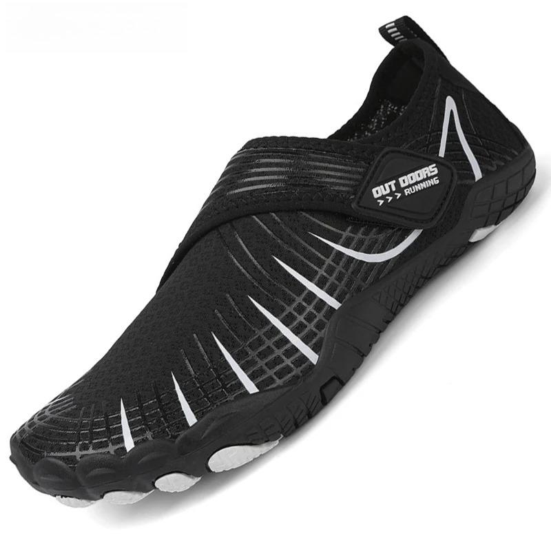Scarpe da Acqua Antiscivolo Unisex Traspiranti Suola Morbida Scarpa da Wading Asciugatura Rapida Leggere Calzature da Acqua per Immersioni Canyoning Pesca