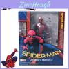 Detailed Spiderman Action Figure 18cm Height Pvc Material Various Color Options