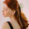 Mellotory Ribbon See-through Hairpin (ivory)