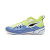 GENETICS Basketball Shoes 2024 Electric Skies Size Cm 379905, Spring/Summer Colorway, Lime/Blue (02), 26.5