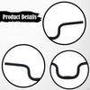560 Mm Bicycle Handlebar , Comfortable Grip, Raised Handlebars for Outdoor Maintenance And Repair