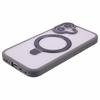 For iPhone 16 Plus Case Magnetic Kickstand PC+TPU Clear Back Phone Cover