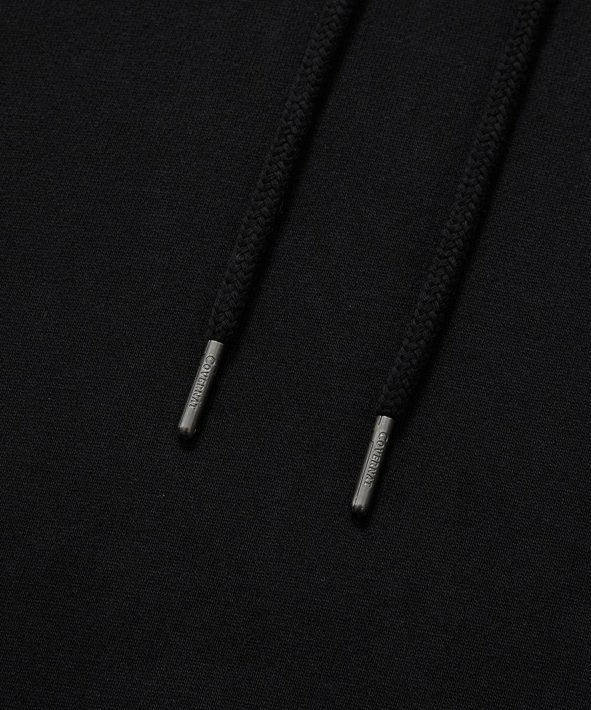 C Logo Hoodie Black
