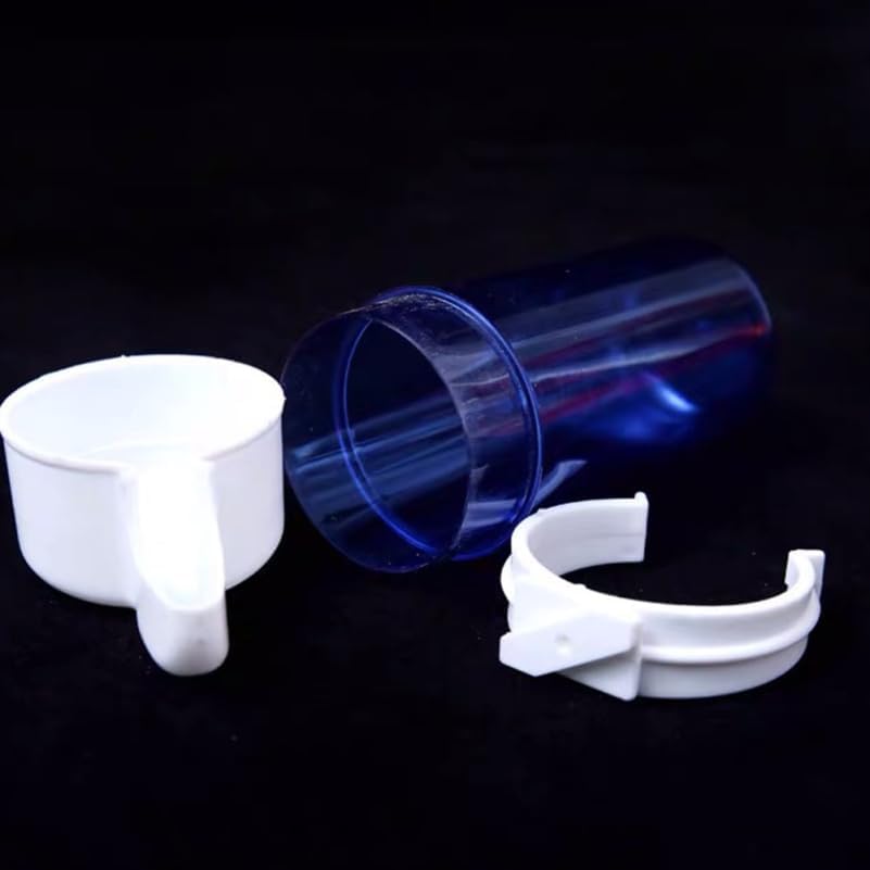 6pcs Automatic Drinking Fountain No Parrot Feeder Cockatoo Water Dispenser Automatic Parrot Water Feeders Bird Automatic Water Feeder Raised Dog Long