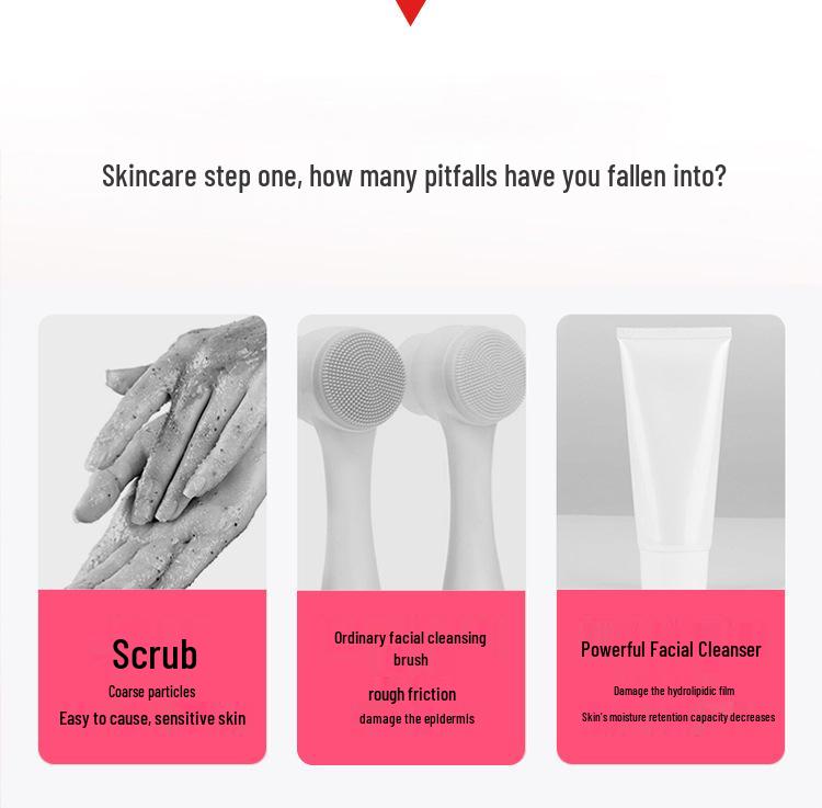 Portable Waterproof Electric Pore Cleaner Brush with Rechargeable Battery