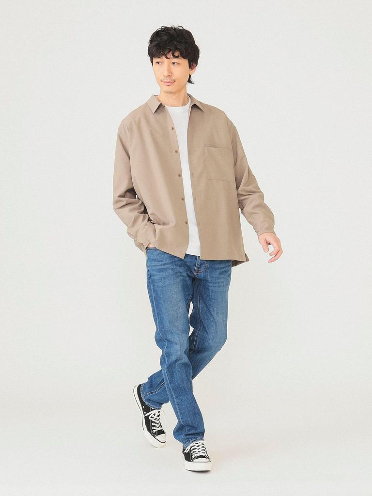 100 Famous Denim Stretch Denim Pants S 11210422791 [BEAMS] Pants/Basic Herren INDIGO(GEBRAUCHT)