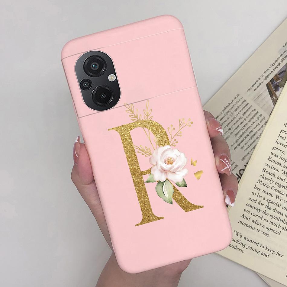 

For Xiaomi POCO M5 Case Luxury Fashion Silicone Soft TPU Back Phone Protector Shell For Xioami POCO M5 4G Cute Letter Cover Bags Xiaomi POCO M5