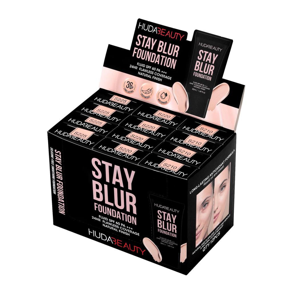 Base HUDA Beauty Stay Blur com Protetor Solar Corretivo