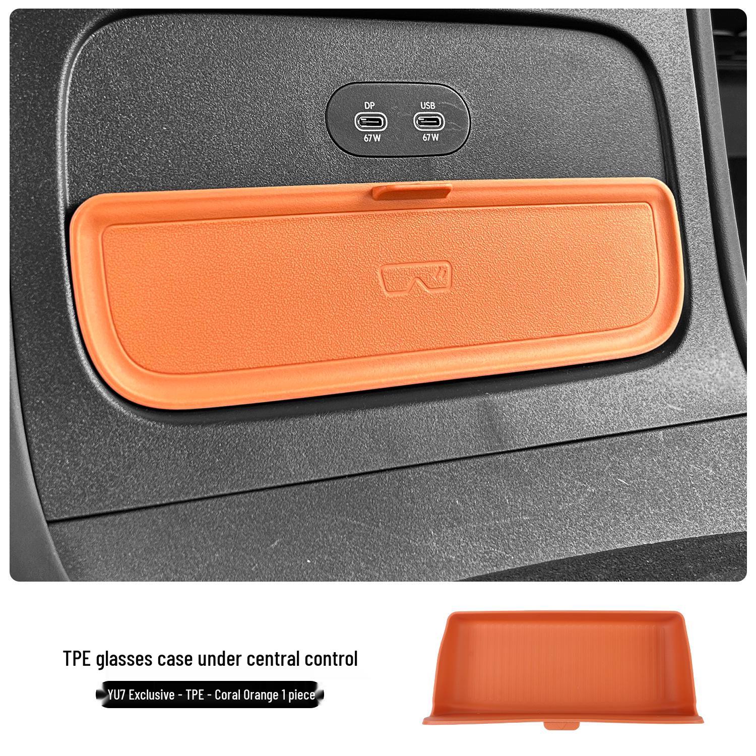 

Xiaomi YU7 Car Ceiling Magnetic Sunglasses Holder - Car Interior Accessories