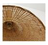 New Chinese Style Bamboo Woven Pendant Light - Southeast Asian Rattan & Japanese Straw Hat Design for Teahouses and Staircases.