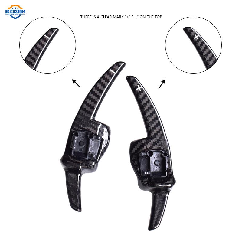 Carbon Fiber Shift Paddles for VW Golf 6, Sharan, Seat Tarraco, Tiguan