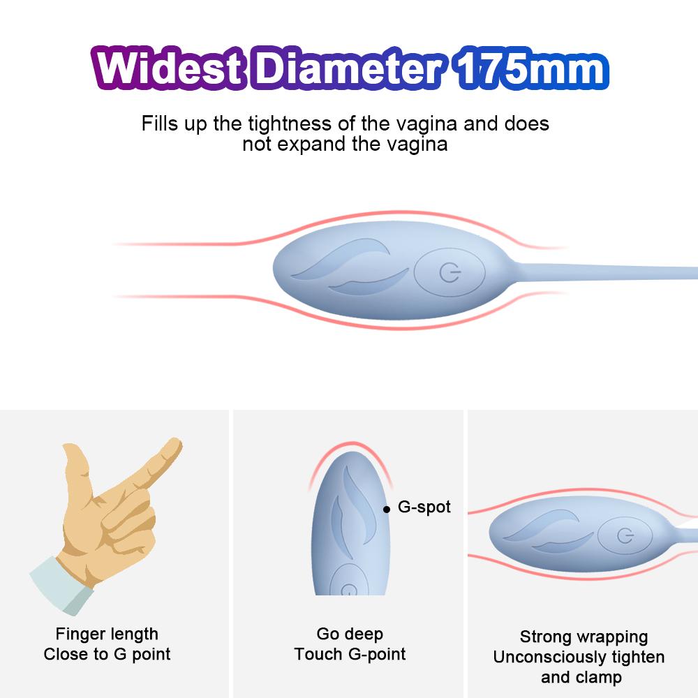 Bullet Vibrator Wireless Remote Control Vaginal Ball Kegel Ball Vibrating Egg Masturbator Sex Toys